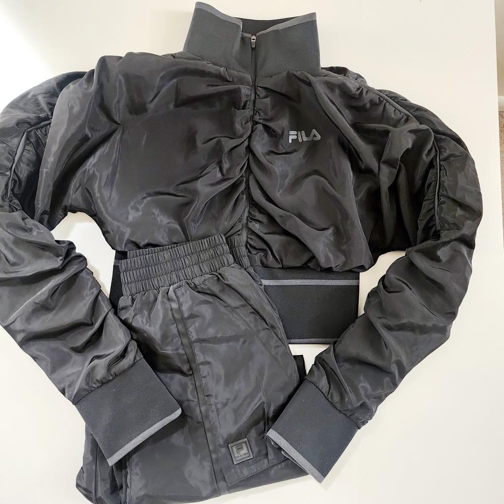 Fila Black Tracksuit Size Xs